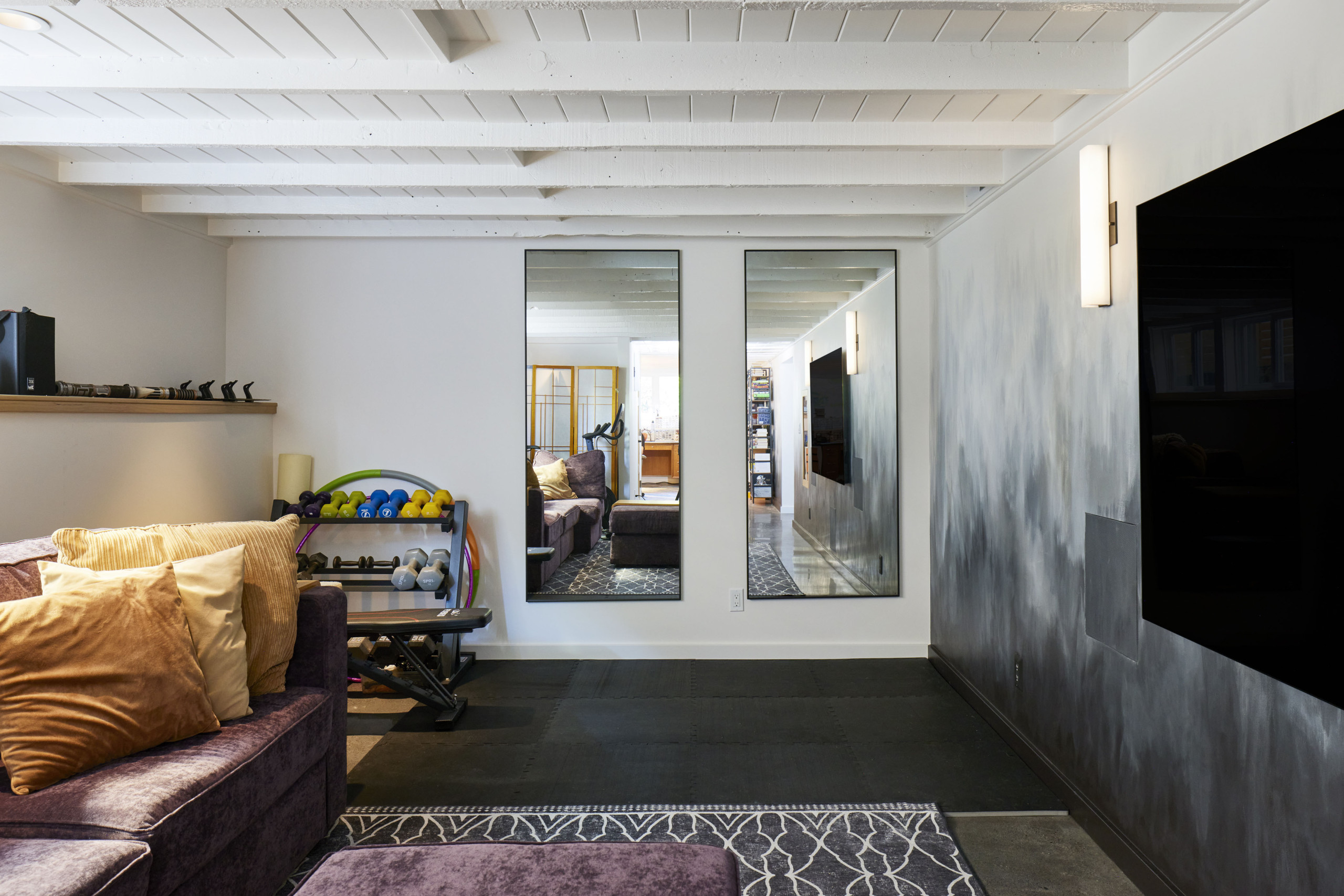 Basement remodel - Fremont Seattle Funky Beats