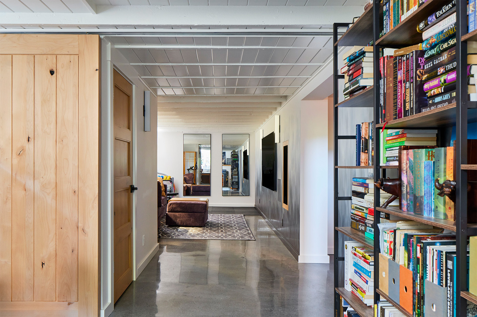 Basement remodel - Fremont Seattle Funky Beats